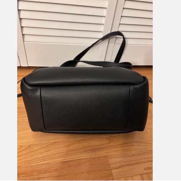 Large bag Tory Burch Romy Tote – black leather, New with tags - Picture 7 of 9